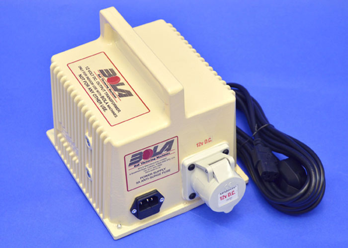 Cricket bowling machine power supply