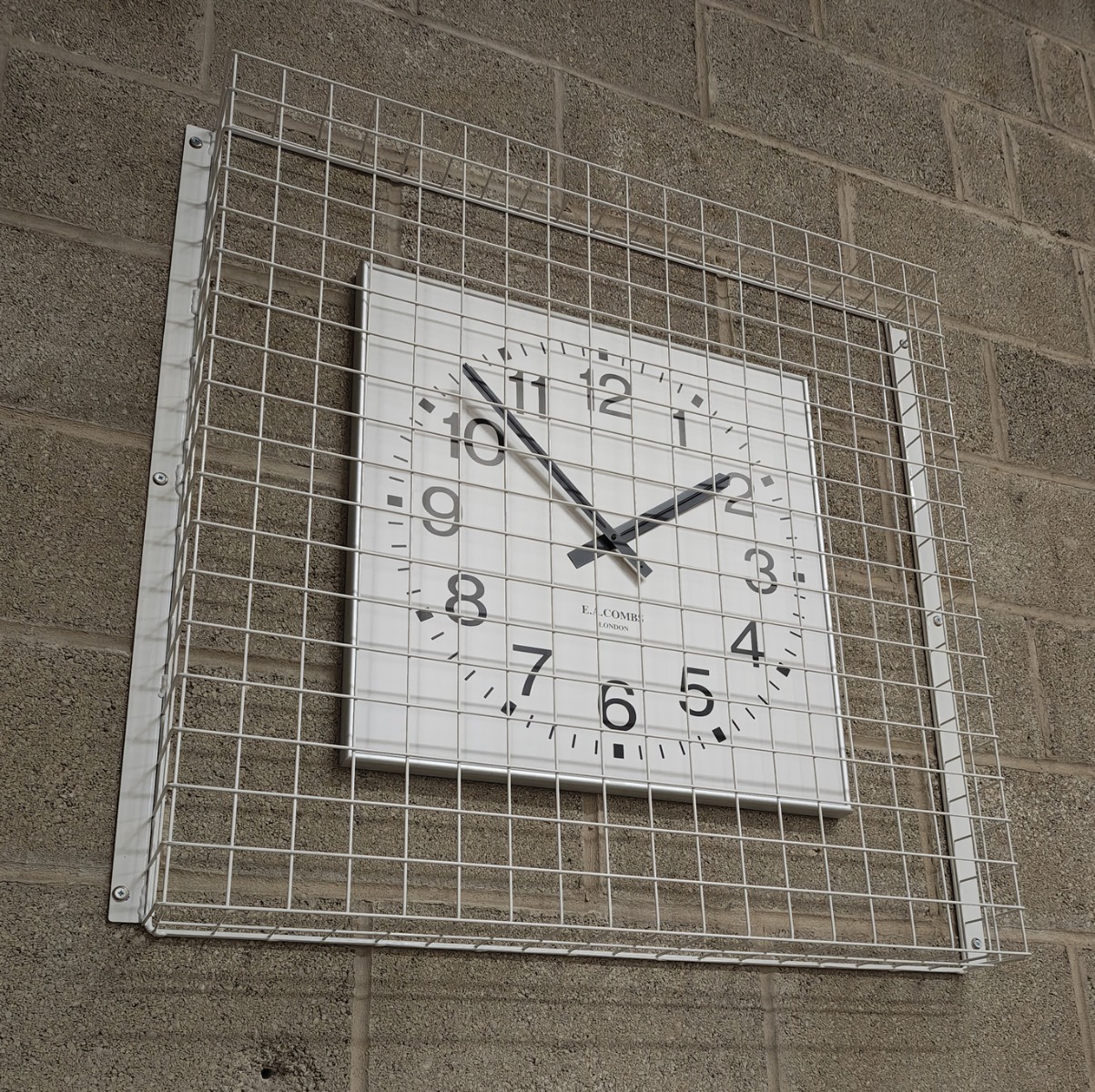 Mesh clock protection cage