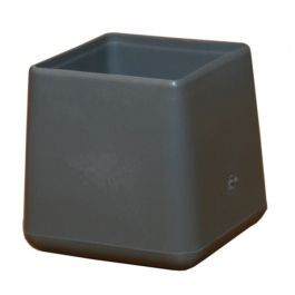 Bench Feet Grey plastic bench foot