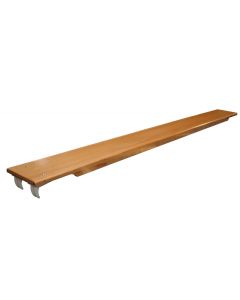 Timber PE plank with hooks