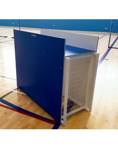 Freestanding sports hall rebound boards