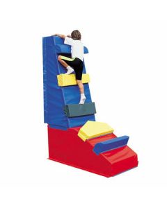 Climbing wall softplay