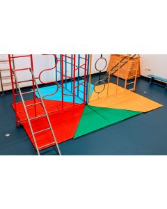 3-Gate Mat System for Foldaway climbing frame in the T position