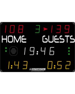 Multisports electronic scoreboard - COMPACT 7000/7100
