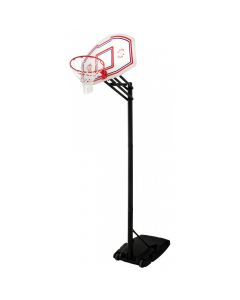 Quick adjust 512 portable basketball goal for indoor and outdoor use