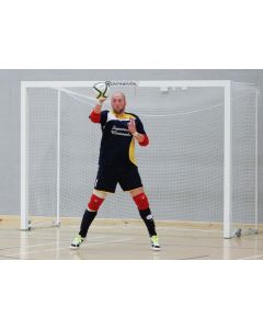 Steel indoor Futsal goals from Continental Sports Ltd