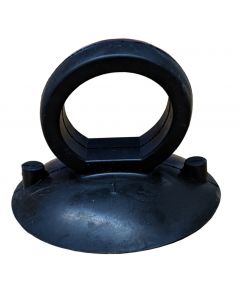 Bushing cover suction cup removal tool for sports hall floor access covers