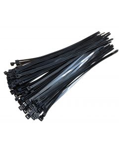 Cable ties for securing trampoline park pads