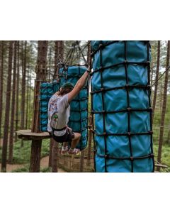Cargo bags for Ninja courses and ropes courses and adventure parks - at Go Ape "Challenge Plus"