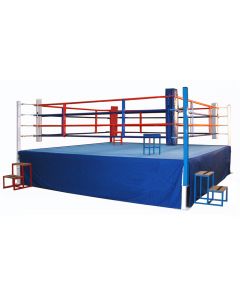 Competition boxing ring