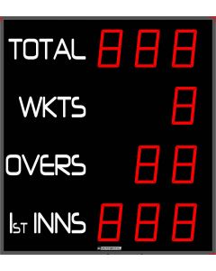 Outdoor cricket scoreboard - 10 digits