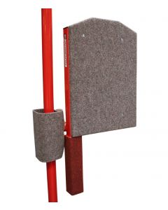Fold up auto-retracting  flip-up coaching platform for asymmetric (uneven) bars & high bars from Continental Sports Ltd