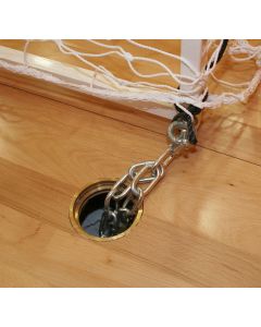 Goal securing floor anchors from Continental Sports Ltd