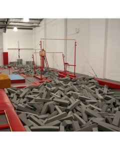 Pit Foam - Resi-pit, foam pit cubes & logs - Gymnastic Foam Pit, Trampoline  Park