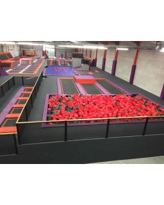 Dismount pit - foam pit