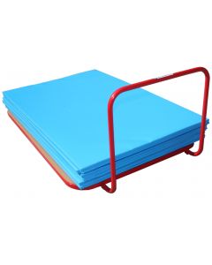 Small horizontal mat trolley