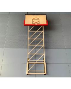 Basketball goals - Matchplay - wall fixed, upward folding