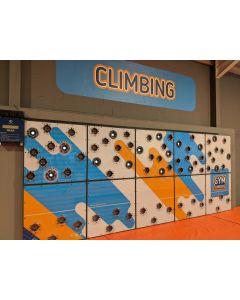 TrailBlazer interactive traversing wall