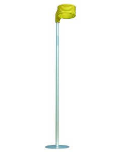 Freestanding korfball upright with basket