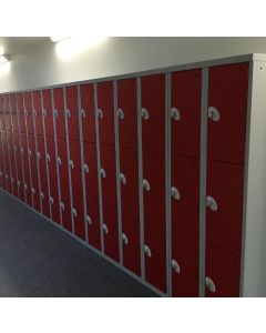 Mild steel lockers