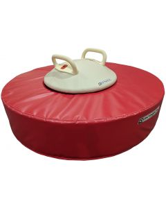 Pommel trainer with mushroom mat