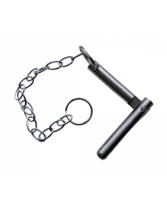 Pin, chain and split ring for netball posts