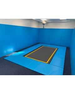 Rebound therapy trampoline