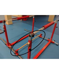 Junior Gym Component - Rebounder rail (with brackets)