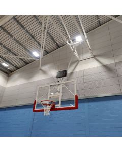 Roof mounted basketball goals