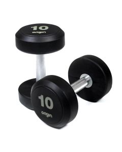 Rubber dumbbell sets