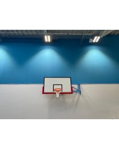 Sports hall fabric wall cladding