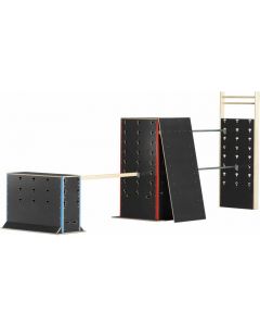 Cube sport parkour equipment school set 1