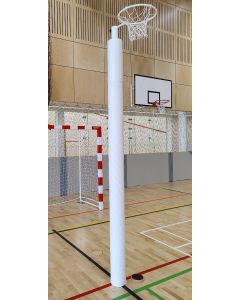 Socketed competition netball posts from Continental Sports Ltd