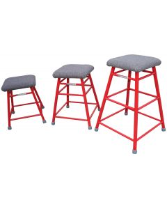 Upholstered PE agility stools
