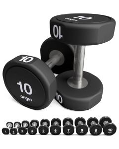 Urethane dumbbells