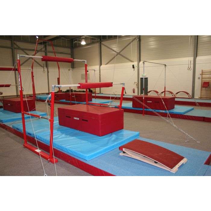 Asymmetric uneven bars standard model