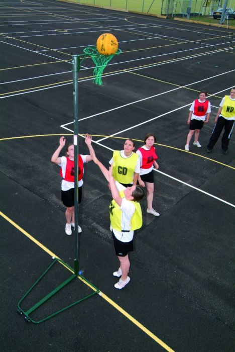 netball posts for schools