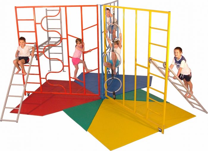 steel climbing frame