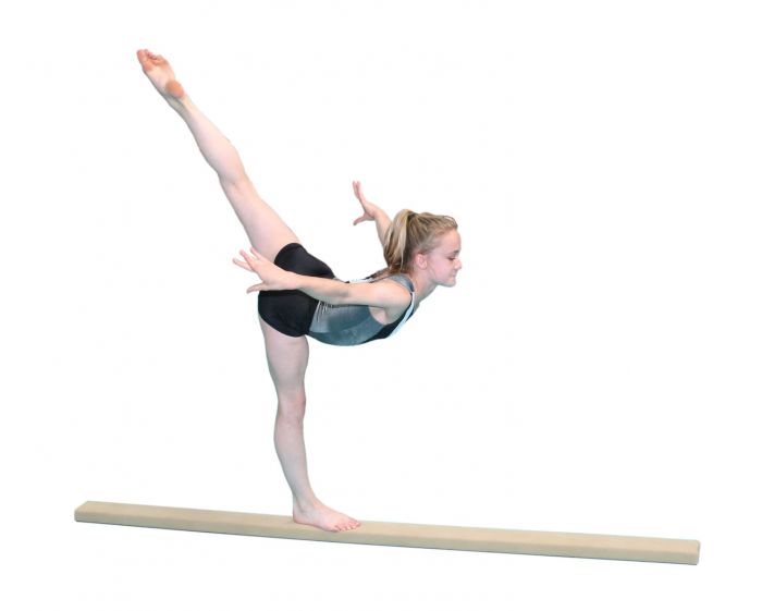 balance beam exercise