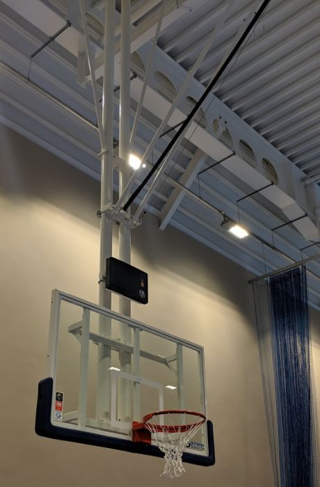 Dualtube Fiba 2 Ceiling Retractable Basketball Goals