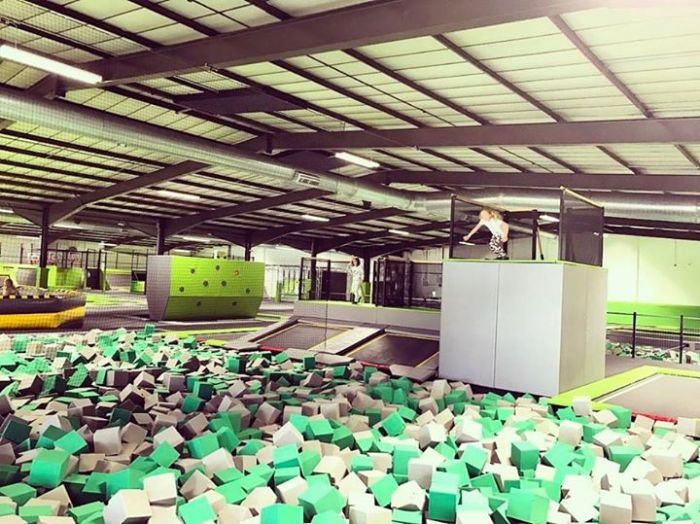Dismount Pit Foam Pit