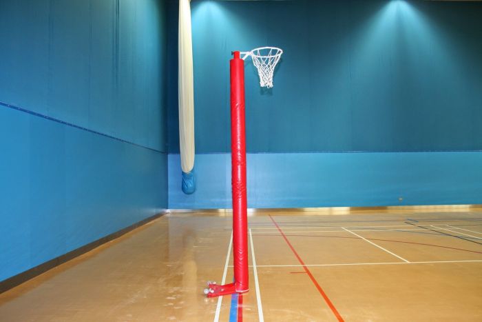 socketed netball posts