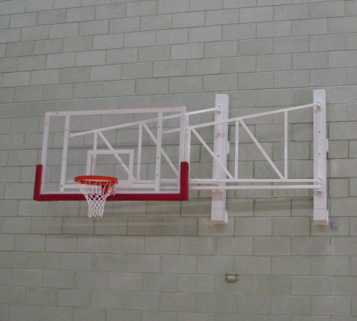 Basketball Goals Matchplay Wall Fixed Sideways Hinged
