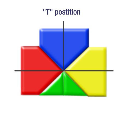 3 Gate Mat System - T Position
