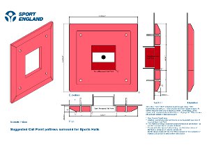 Fire alarm call point padding