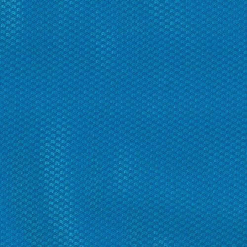 Trevira sports hall fabric wall cladding - Cobalt blue
