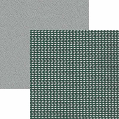 Green UltraMesh with grey PVC