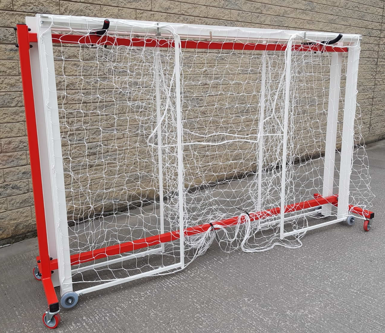 Storage trolley for Futsal, Handball and hockey goals